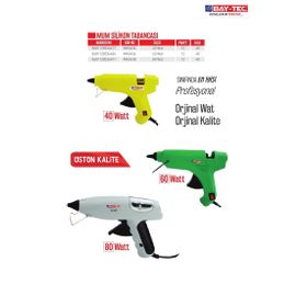 Bay-Tec MK-0438 80W Mum Silikon Tabancası