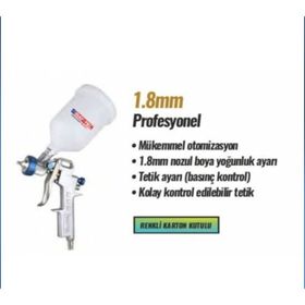 Bay-Tec MK 1300 Üstten Depolu Boya Tabancası