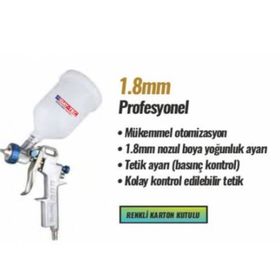 Bay-Tec MK 1300 Üstten Depolu Boya Tabancası