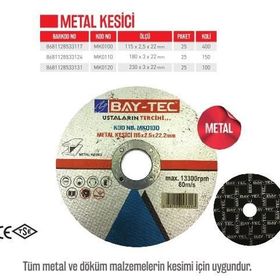 Bay-Tec MK01202 230x22 Metal Kesici