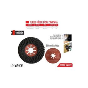 Bay-Tec MK0196 180 mm Turbo Fiber Disk Zımpara