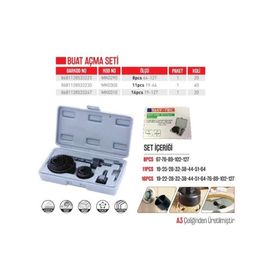 Bay-Tec MK02908 Siyah 8 Parça Pcs Buat Seti