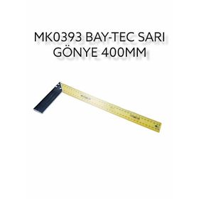 Bay-Tec MK0393 Sarı Gönye 400 mm Sarı Gönye