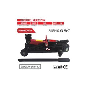 Bay-Tec MK0470 Hidrolik Arabalı Tekerlekli Kriko
