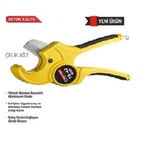 Bay-Tec MK0695 Sarı 42 mm Pvc Boru Kesme Makası