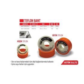 Bay-Tec MK0715 8 mx12 mm 10'lu Teflon Bant