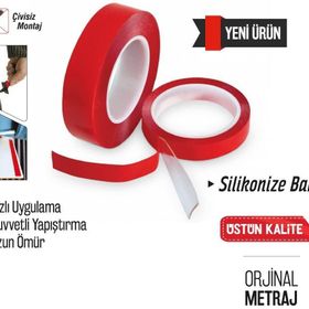 Bay-Tec MK0813 24 mmx2 m Çift Taraflı Akrilik Bant