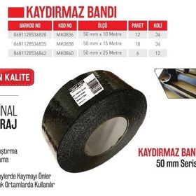 Bay-Tec MK0836 50 mm x 10 mt Kaydırmaz Bant