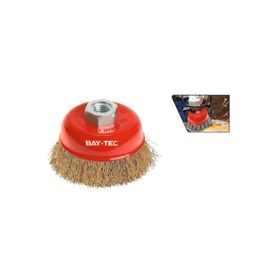 Bay-Tec MK1130 100 mm Saçaklı Çanak Fırça