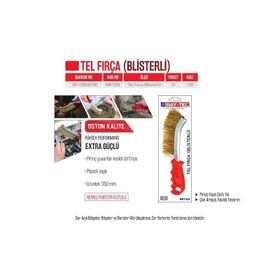 Bay-Tec MK1250 Blisterli Tel Fırça