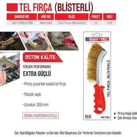Bay-Tec MK1250 Blisterli Tel Fırça