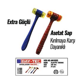 Bay-Tec MK1600 35 mm Asetat Saplı Tokmak