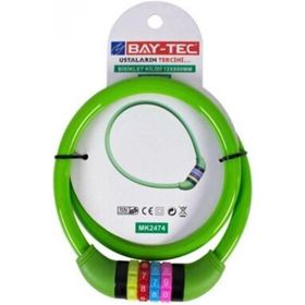 Bay-Tec MK2474 Şifreli Bisiklet Kilit