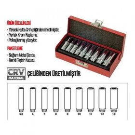 Bay-Tec MK2700 1/4 9 Parça Uzun Lokma Takımı