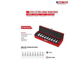 Bay-Tec MK2740 1/2 Torx Lokma Takımı