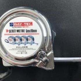 Bay-Tec Mk4146 5 mt 19 mm Krom Şerit Metre
