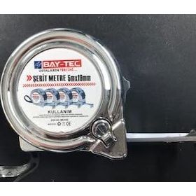 Bay-Tec Mk4146 5 mt 19 mm Krom Şerit Metre