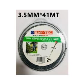 Bay-Tec MK4751 Burgulu Çift Baskı 3.5 mm x 41 mt Tırpan Misinası