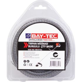Bay-Tec MK4751 Burgulu Çift Baskı 3.5 mm x 41 mt Tırpan Misinası