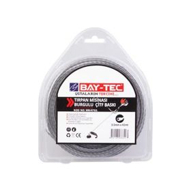 Bay-Tec MK4751 Burgulu Çift Baskı 3.5 mm x 41 mt Tırpan Misinası