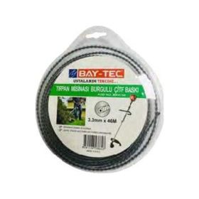 Bay-Tec MK4751 Burgulu Çift Baskı 3.5 mm x 41 mt Tırpan Misinası