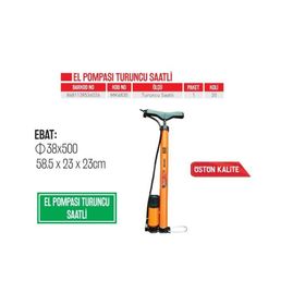 Bay-Tec MK4830 Turuncu Saatli El Pompası