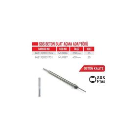 Bay-Tec MU0887 400 mm Sds Beton Buat Açma Adaptörü