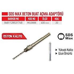 Bay-Tec MU0888 400 mm Sds Max Beton Buat Açma Adaptörü