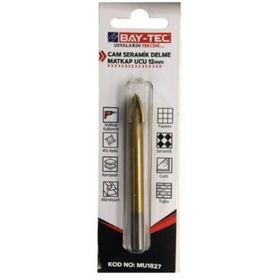 Bay-Tec MU1827 12 mm Cam Seramik Delme Matkap Ucu