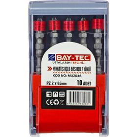 Bay-Tec MU2046 Mıknatıs Uçlu PH2x65 mm Bits Ucu