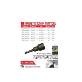 Bay-Tec MU2180 10x45 mm Manyetik Somun Adaptörü