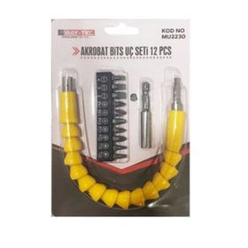 Bay-Tec MU2230 12 Parça Akrobat Bits Uç Seti