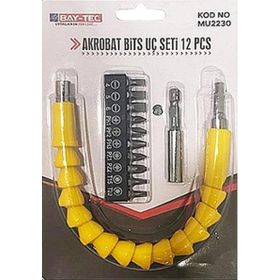 Bay-Tec MU2230 12 Parça Akrobat Bits Uç Seti