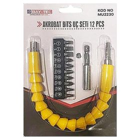 Bay-Tec MU2230 12 Parça Akrobat Bits Uç Seti