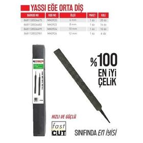 Bay-Tec Orta Diş 12 mm Yassı Eğe