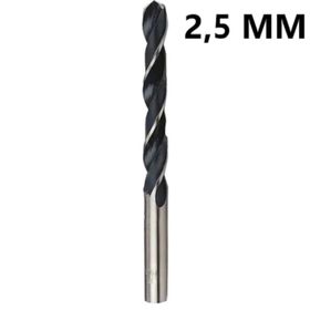 Bay-Tec Siyah Beyaz 10 Adet 2.5 mm Hss Matkap Ucu
