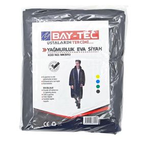 Bay-Tec Siyah Eva Yağmurluk