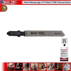 Bay-Tec T118A 5'li Metal Dekupaj Ağzı