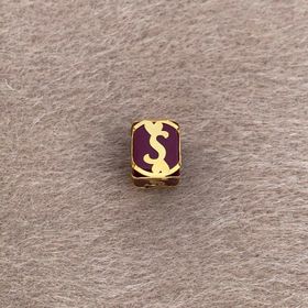 Bayar Gold 14 Ayar Altın Kafesli Bordo Boncuk S Harf Kolye Ucu
