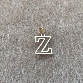 Bayar Gold 14 Ayar Altın Soft Z Harfli Kolye Ucu