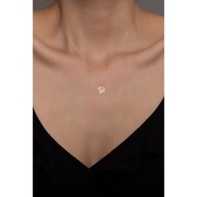 Bayar Gold 14 Ayar Çınar Yaprağı Altın Kolye