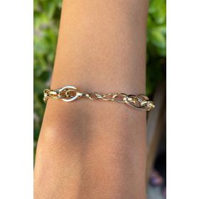 Bayar Gold 14 Ayar Günlük Hallow Altın Bileklik