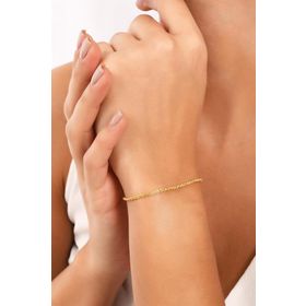 Bayar Gold 14 Ayar Halat 1,5 MM Altın Burgu Bileklik