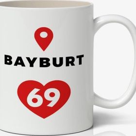 Bayburt Baskılı Kupa