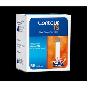 Bayer Contour TS 50 Strip Şeker Ölçüm Çubuğu