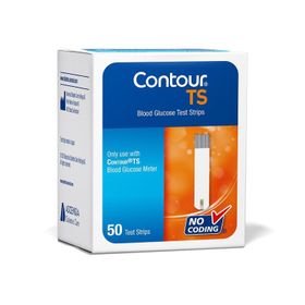 Bayer Contour TS 50 Strip Şeker Ölçüm Çubuğu