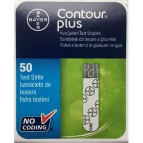 Bayer Contour TS 50 Strip Şeker Ölçüm Çubuğu