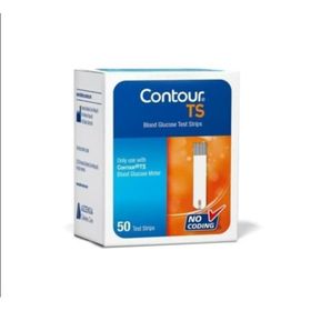 Bayer Contour TS 50 Strip Şeker Ölçüm Çubuğu