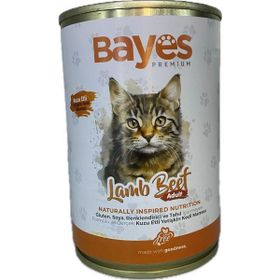 Bayes Premium Kuzu Etli Yetişkin 400 gr Yaş Mama