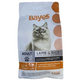 Bayes Premium Kuzu-Pirinç 1.2 kg Yetişkin Kuru Kedi Mama